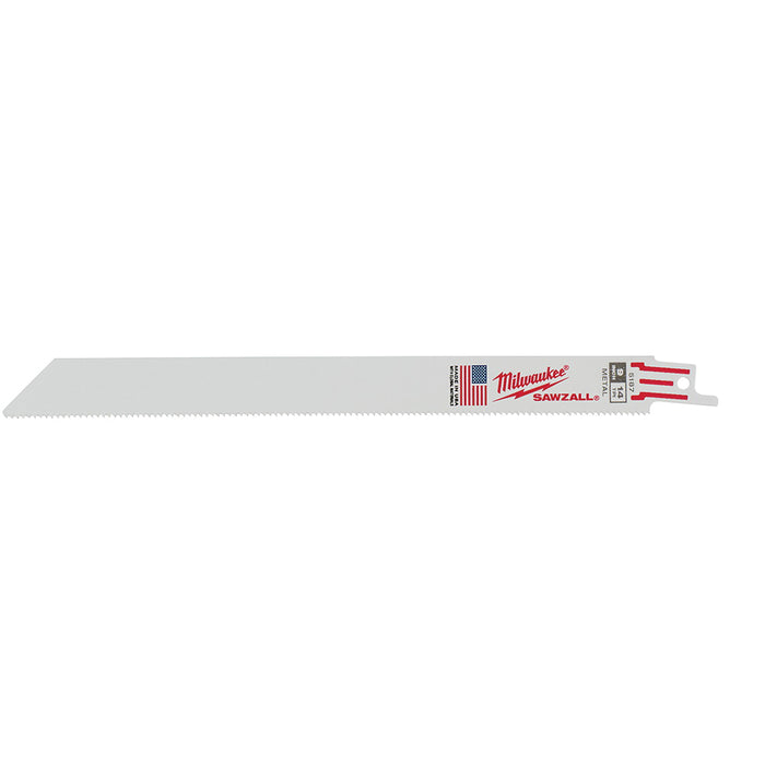 Milwaukee 48-00-5187 9" | 14-TPI SAWZALL Blades (Pack of 5)