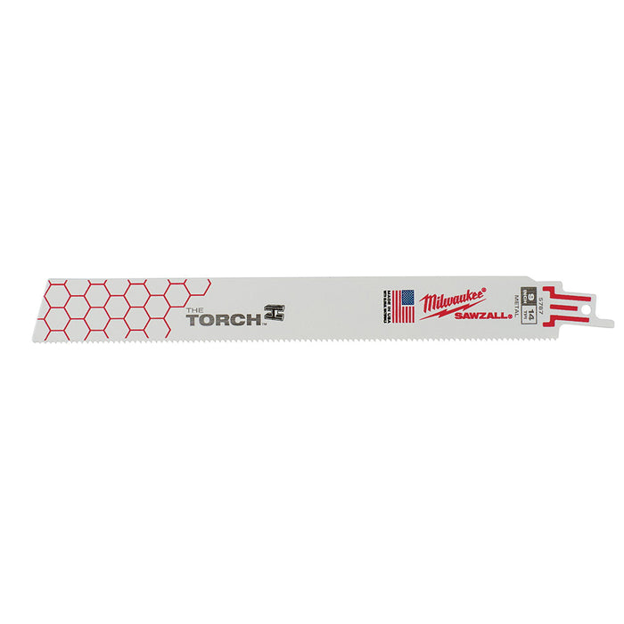 Milwaukee 48-00-5787 9" | 14-TPI The Torch SAWZALL Blades (Pack of 5)