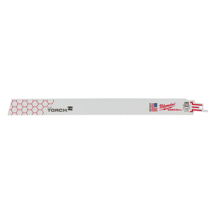 Milwaukee 48-00-5794 12" | 14-TPI The Torch SAWZALL Blades (Pack of 5)