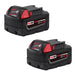 Milwaukee 48-11-1852 M18 | REDLITHIUM XC5.0 Extended Capacity Battery (Pack of 2)