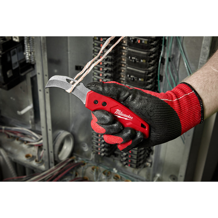 Milwaukee 48-22-1525 FASTBACK Hawkbill Folding Knife