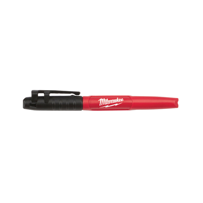 Milwaukee 48-22-3104 INKZALL Black Fine Point Marker (Pack of 4)