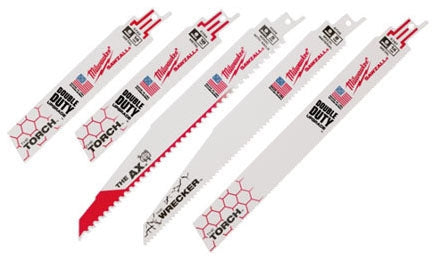 Milwaukee 49-22-1105 SAWZALL Demolition Blade Set (5-Piece)