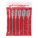 Milwaukee 49-22-0071 6" Flat Boring Bit Universal Set (6-Piece)