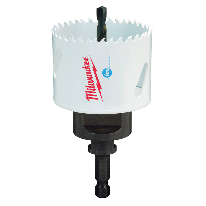 Milwaukee 49-56-7250 Large Thread Quick Change Arbor, 3/8" Shank