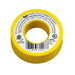 Oatey 31403 Seal Tape, 4 mil Thick, 1/2 in W, 260 in L, Yellow, PTFE, 1.25 to 1.5 g/cc Density