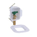Oatey 39134 Low Lead I2K Ice Maker Outlet Box With Nails, 1/4 in Valve, 1/4-Turn Valve, 3-1/4 in W Box, 2-1/2 in D Box