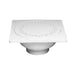 Oatey 43633 Bell Trap Drain, 3 x 4 in Nominal, Snap-In Connection, PVC, White