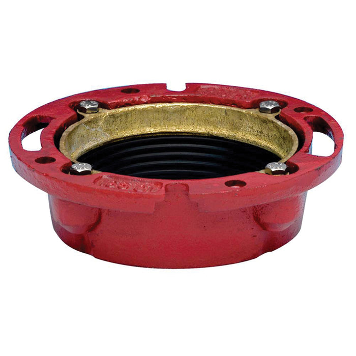 Oatey 42255 4" Cast Iron Flange without Test Cap