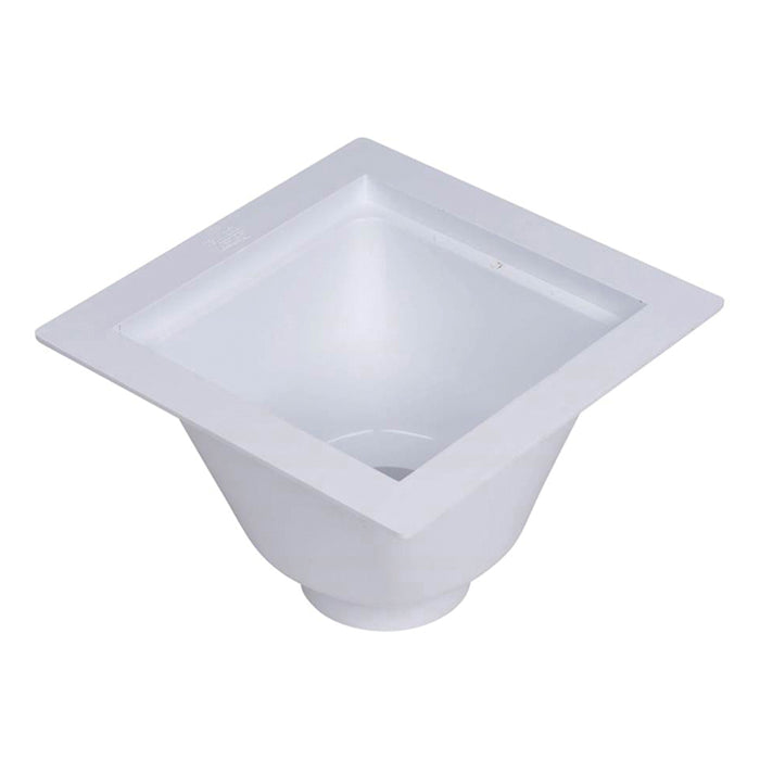 Oatey 42722 Floor Sink, Fits Pipe Size: 4 in, Socket Connection, PVC
