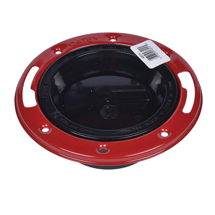 Oatey 43514 Easy Tap Pull Tab Closet Flange, 3 or 4 in Pipe, ABS