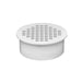 Oatey 43569 Snap-In Drain, 4 in Nominal, Solvent Weld Connection, PVC, White