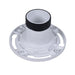 Oatey 43654 Twist-N-Set Replacement Closet Flange, 2.54 in ID, 7 in OD, 3 in Pipe, PVC