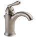 Delta P188627LF Claymore Single Handle Bathroom Faucet with Traditional Lever