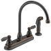 Delta P299575LF Claymore Two Handle Kitchen Faucet