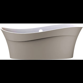 Victoria+Albert PES Pescadero 67" x 32" Freestanding Soaking Bathtub With Void