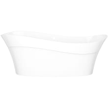 Victoria+Albert PES Pescadero 67" x 32" Freestanding Soaking Bathtub With Void