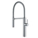 Franke Pescara PES-SP-304 Single Handle Semi-Pro Kitchen Faucet with Magnetic Sprayer Dock - Stainless Steel