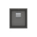 Franke Peak Undermount Single Bowl 16.12 x 18.21 in Granite Kitchen Sink - Stone Grey