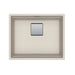 Franke Peak Undermount Single Bowl 22.06 x 18.21 in Granite Kitchen Sink - Champagne