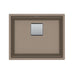 Franke Peak Undermount Single Bowl 22.06 x 18.21 in Granite Kitchen Sink - Oyster