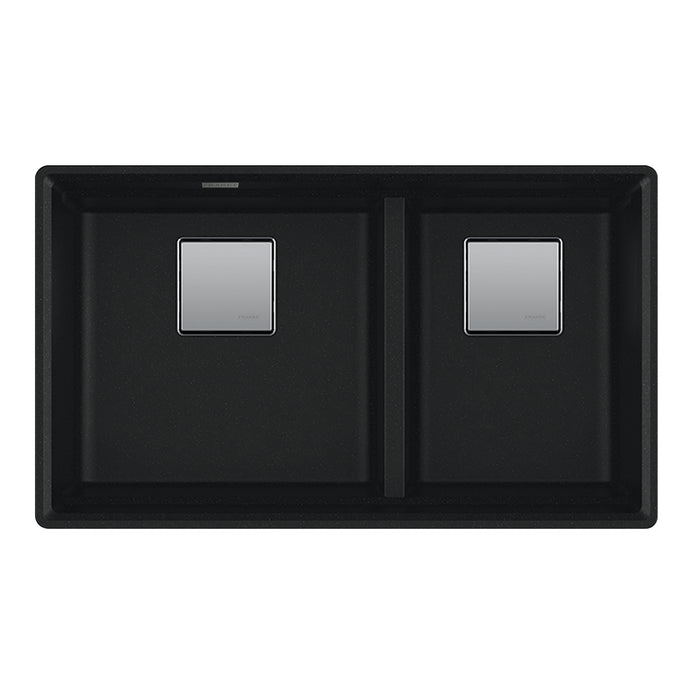 Franke Peak PKG160LD Undermount Single Bowl 32 x 18.75 in Granite Kitchen Sink - Matte Black