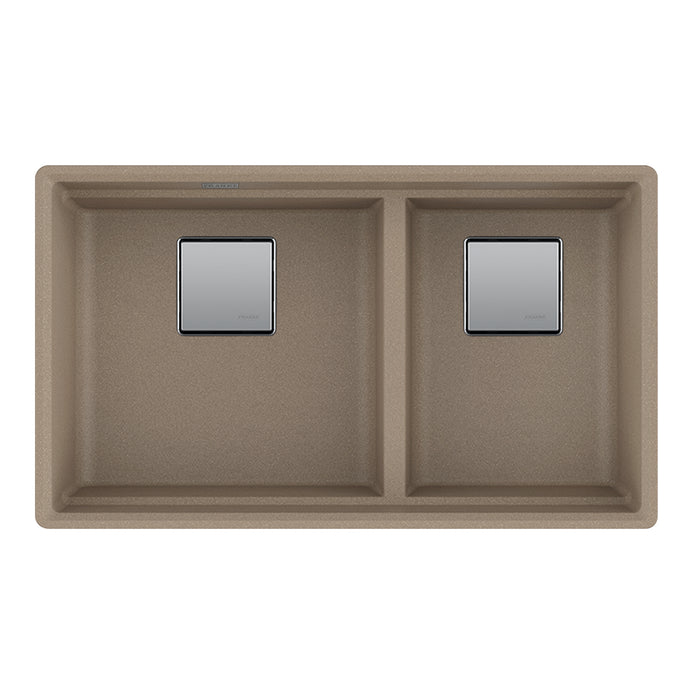 Franke Peak PKG160LD Undermount Single Bowl 32 x 18.75 in Granite Kitchen Sink - Oyster