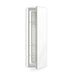 PL Series 19-1/4" x 30" x 4" flat top cabinet with polished edge, non-handed (reversible), black interior and non-electric