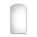 PL Series 23-1/4" x 34" x 4" arch top cabinet with bevel edge, right hinge, white interior and non-electric