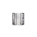 PL Series 30" x 30" x 4" three door cabinet with bevel edge, black interior and non-electric