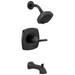 Peerless Parkwood PTT14435 Tub Shower Trim Kit - Matte Black
