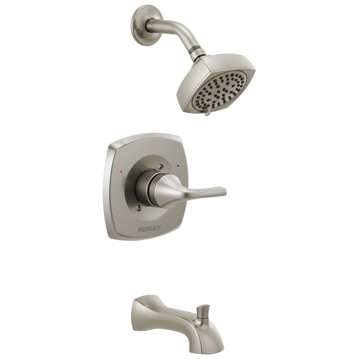 Peerless Parkwood PTT14435 Tub Shower Trim Kit - Brushed Nickel