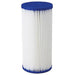 Pentair 155053-51 W30PEHD Series Cartridge, 50 um, Pleated Polyester, 4-1/2 in Dia, 9-3/4 in H