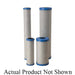 Pentair 155634-43 EPM/EPM-10 Series Cartridge, 10 um, Bonded PAC, 2.89 in Dia, 9.84 in L