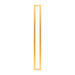 Profiles 3-1/2" x 30" x 4-5/8" framed lighting in matte gold with 4000 kelvin temperature (cool light)