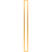 Profiles 3-1/2" x 39-3/8" x 4-5/8" framed lighting in matte gold with 2700 kelvin temperature (warm light)