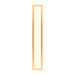 Profiles 5" x 30" x 4-5/8" framed lighting in matte gold with 2700 kelvin temperature (warm light)