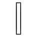 Profiles 5" x 30" x 4-5/8" framed lighting in matte black with 2700 kelvin temperature (warm light)