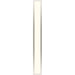 Profiles 5" x 39-3/8" x 4-5/8" framed lighting in polished nickel with 2700 kelvin temperature (warm light)