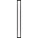 Profiles 5" x 39-3/8" x 4-5/8" framed lighting in matte black with 4000 kelvin temperature (cool light)