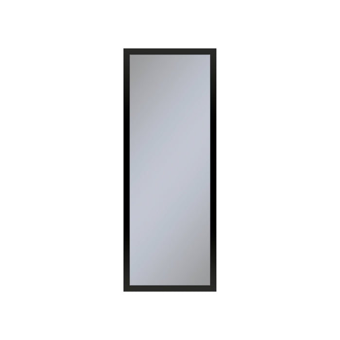 Profiles 11-1/4" x 30" x 6" framed cabinet in matte black and non-electric with reversible hinge (non-handed)