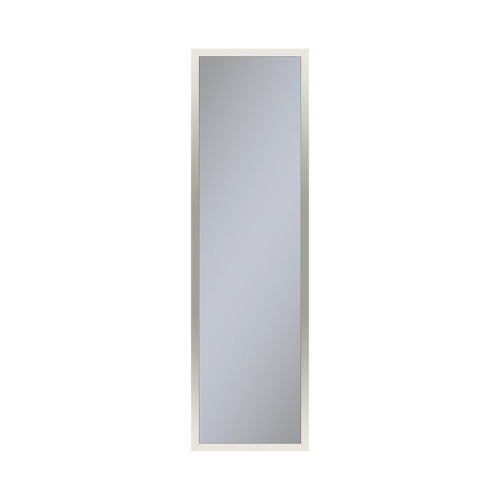 Profiles 11-1/4" x 39-3/8" x 6" framed cabinet in polished nickel and non-electric with reversible hinge (non-handed)