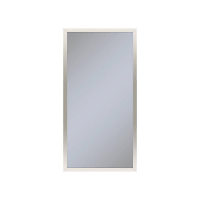 Profiles 15-1/4" x 30" x 4" framed cabinet in polished nickel and non-electric with reversible hinge (non-handed)