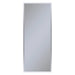 Profiles 19-1/4" x 48" x 4" framed cabinet in chrome with electrical outlet, USB charging ports, magnetic storage strip and left hinge
