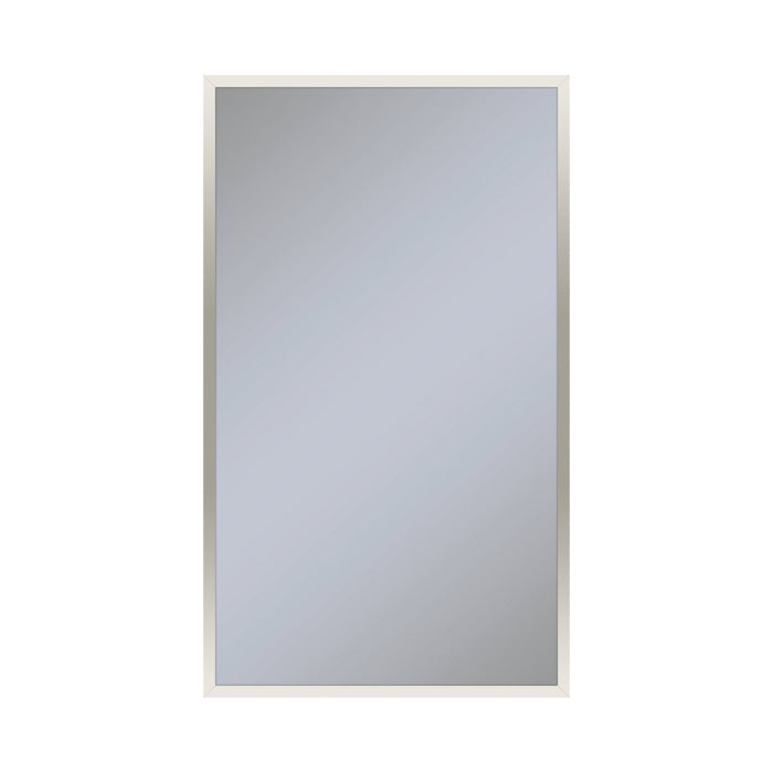 Profiles 23-1/4" x 39-3/8" x 4" framed cabinet in polished nickel and non-electric with reversible hinge (non-handed)