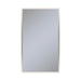 Profiles 23-1/4" x 39-3/8" x 4" framed cabinet in polished nickel and non-electric with reversible hinge (non-handed)