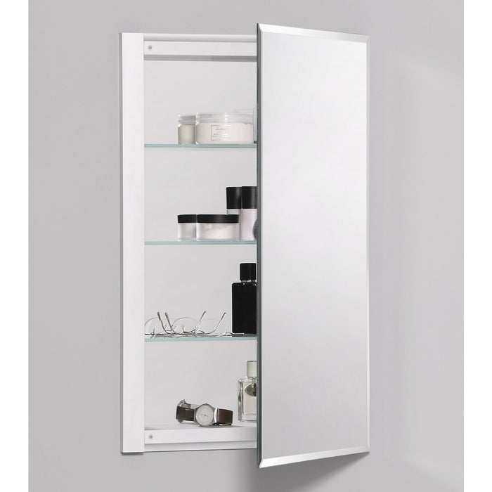 R3 Series 16" x 26" x 4" single door cabinet with bevel edge