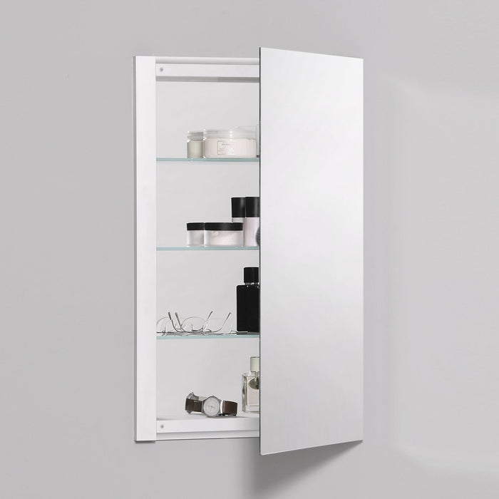 R3 Series 16" x 26" x 4" single door cabinet with polished edge