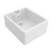 Shaws RB1815 Lancaster Apron Front Kitchen or Lavatory Fireclay Sink