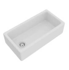 Shaws RC3719 37" Lancaster Double Bowl Farmhouse Apron Front Fireclay Kitchen Sink